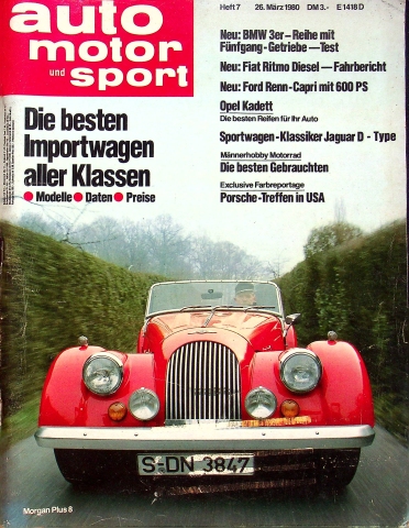 Deckblatt Auto Motor und Sport (07/1980)